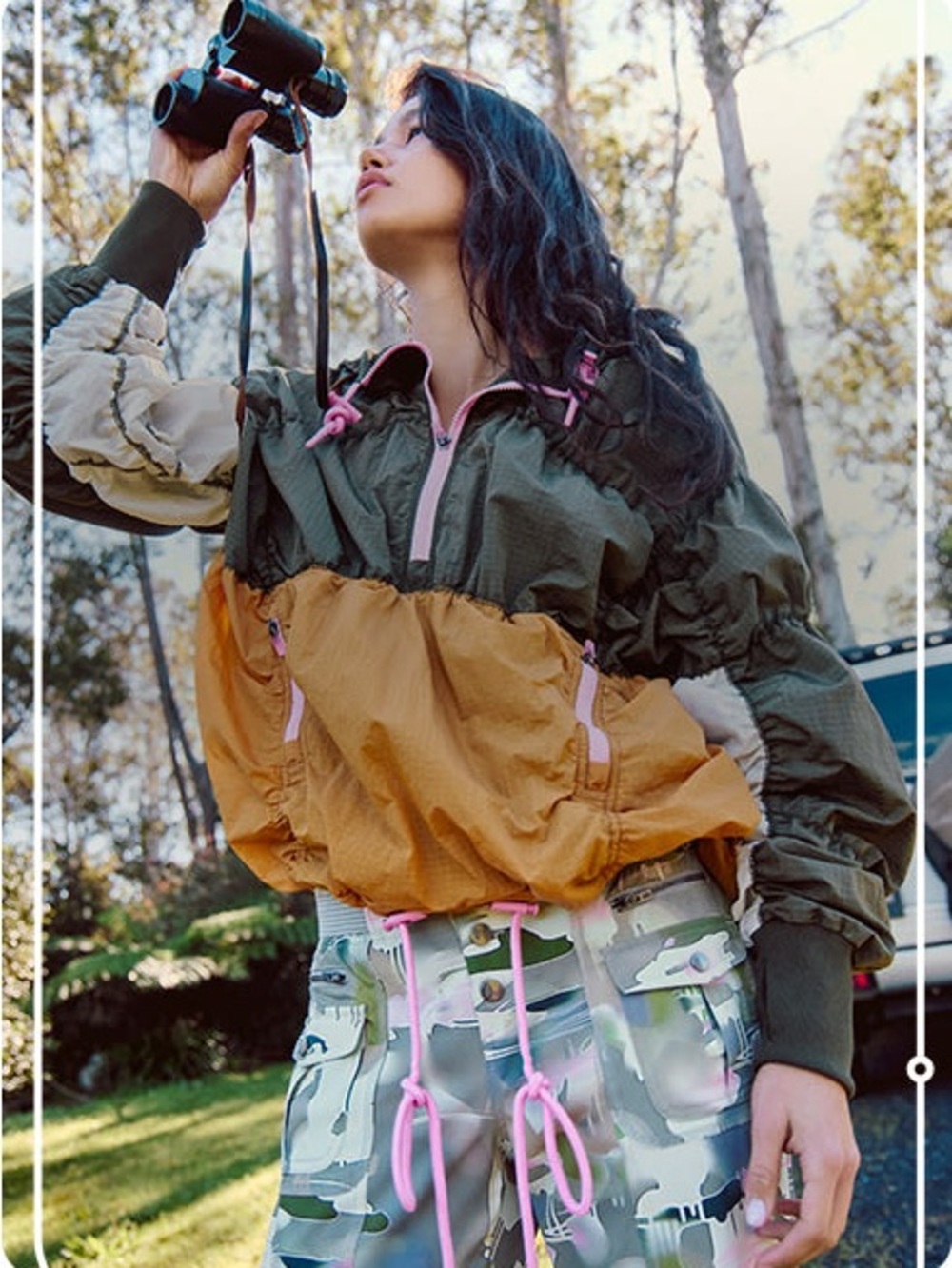 Free People Movement Happy Camper Windbreaker Jacket